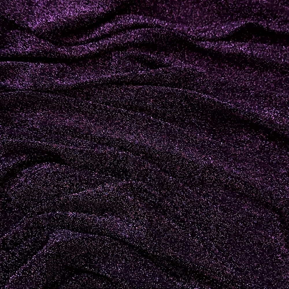 Elegant Purple One-Shoulder Dress - Picture 14 of 14